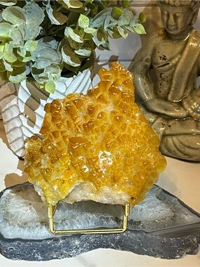 Beautiful 🤩 Golden High Luster Stepped Calcite